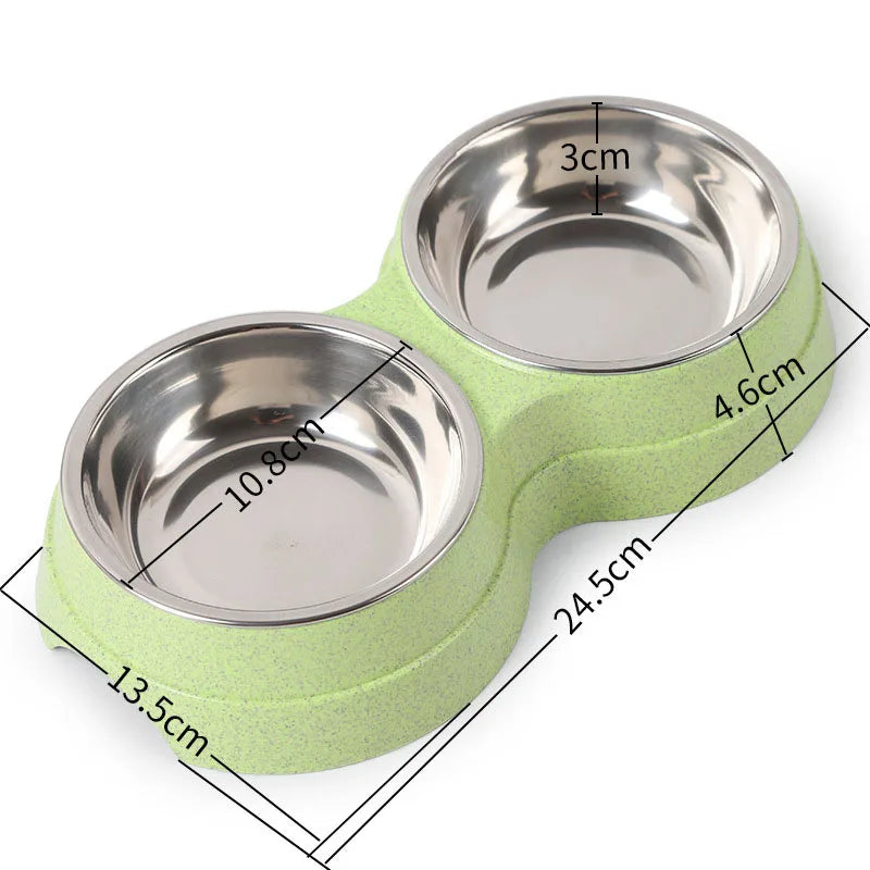 Dog Bowls Food Water Feeder