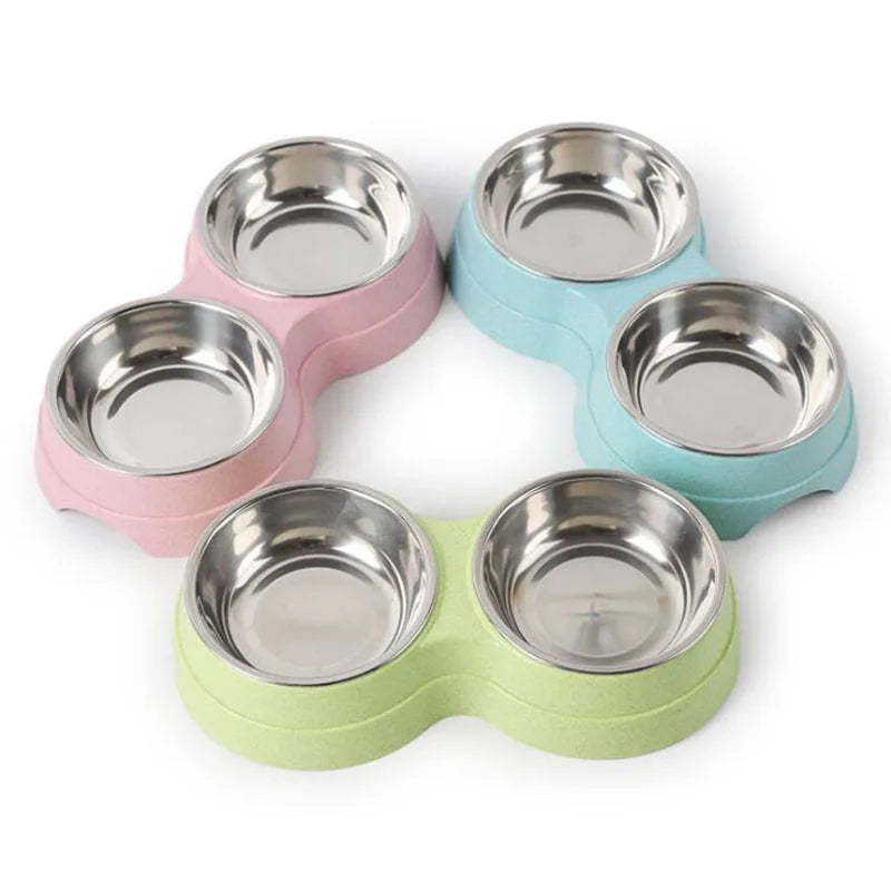 Dog Bowls Food Water Feeder