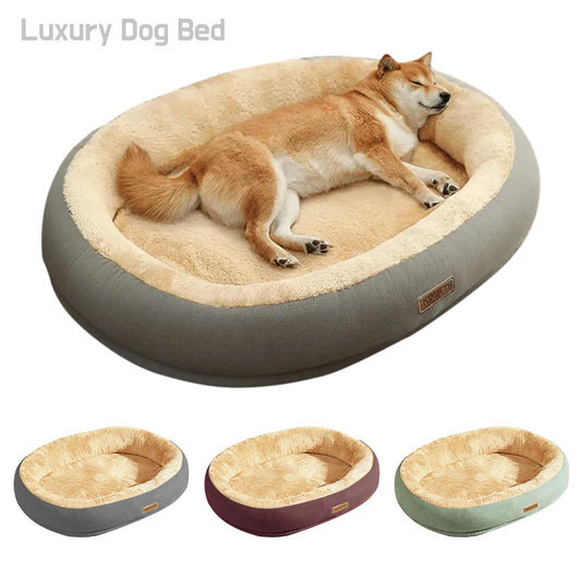 Luxury Dog Bed Fluffy Sleep