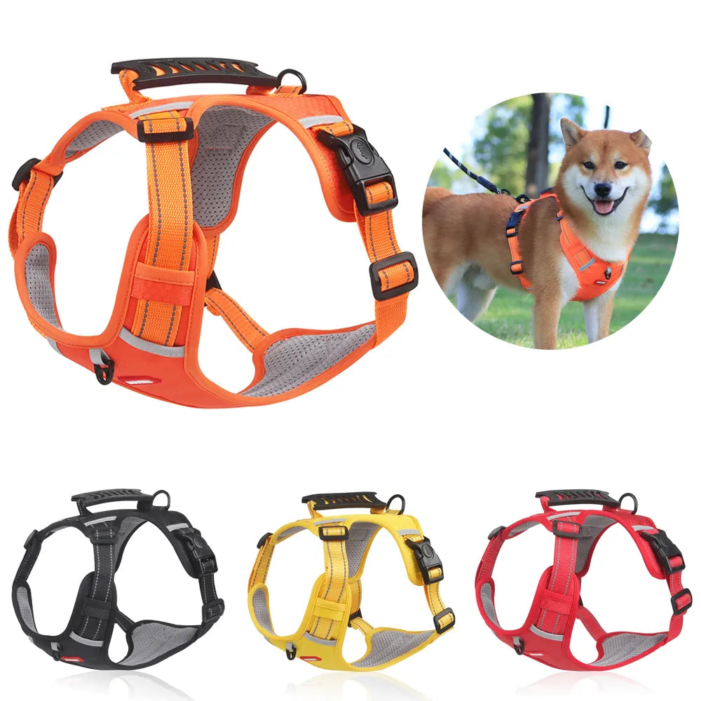 Large Dog Harness Adjustable